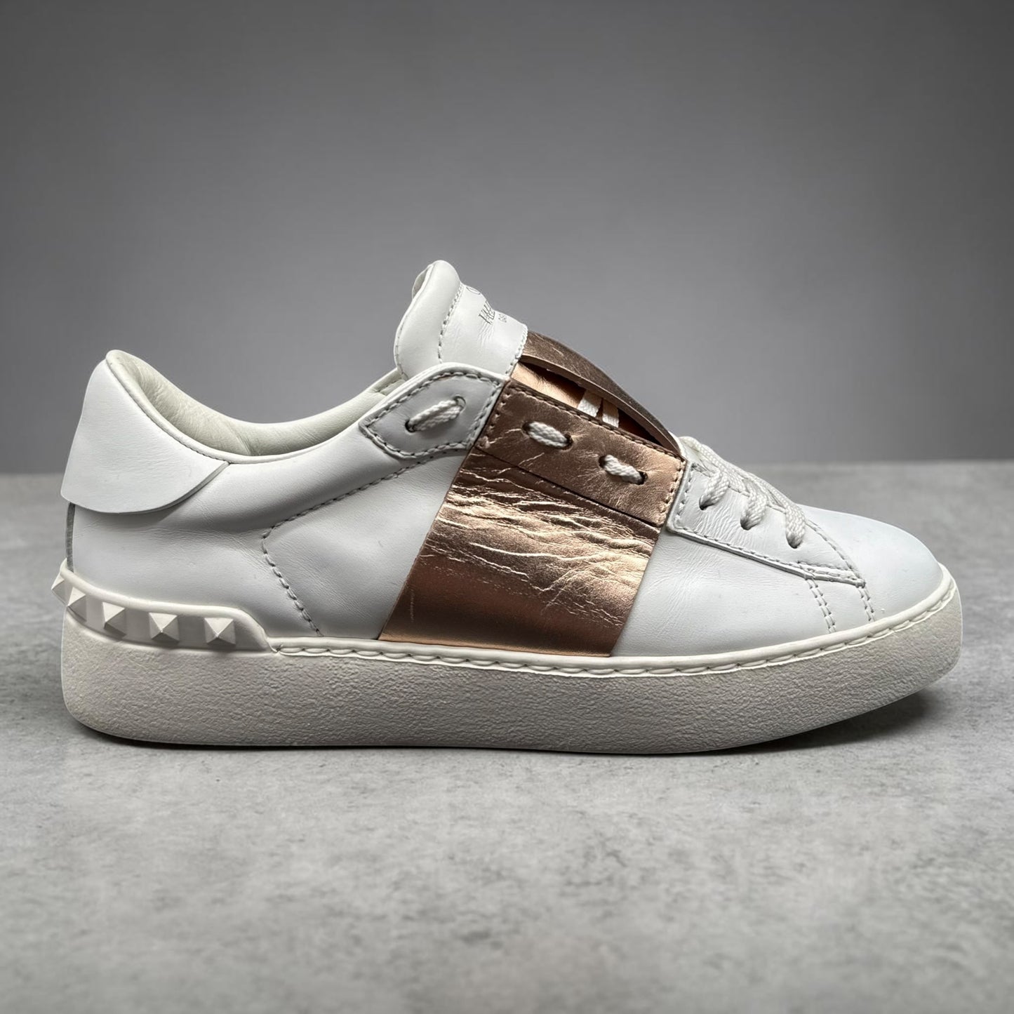 Valentino Open - Blanc Rose Métallique C885