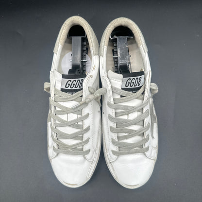 Golden Goose Superstar - Blanc Argent C1429
