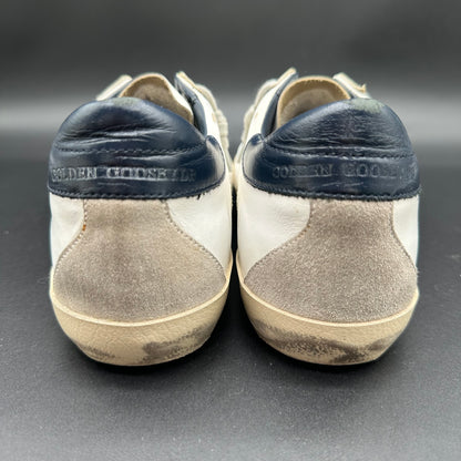 Golden Goose Superstar - Blanc Bleu Beige C1377