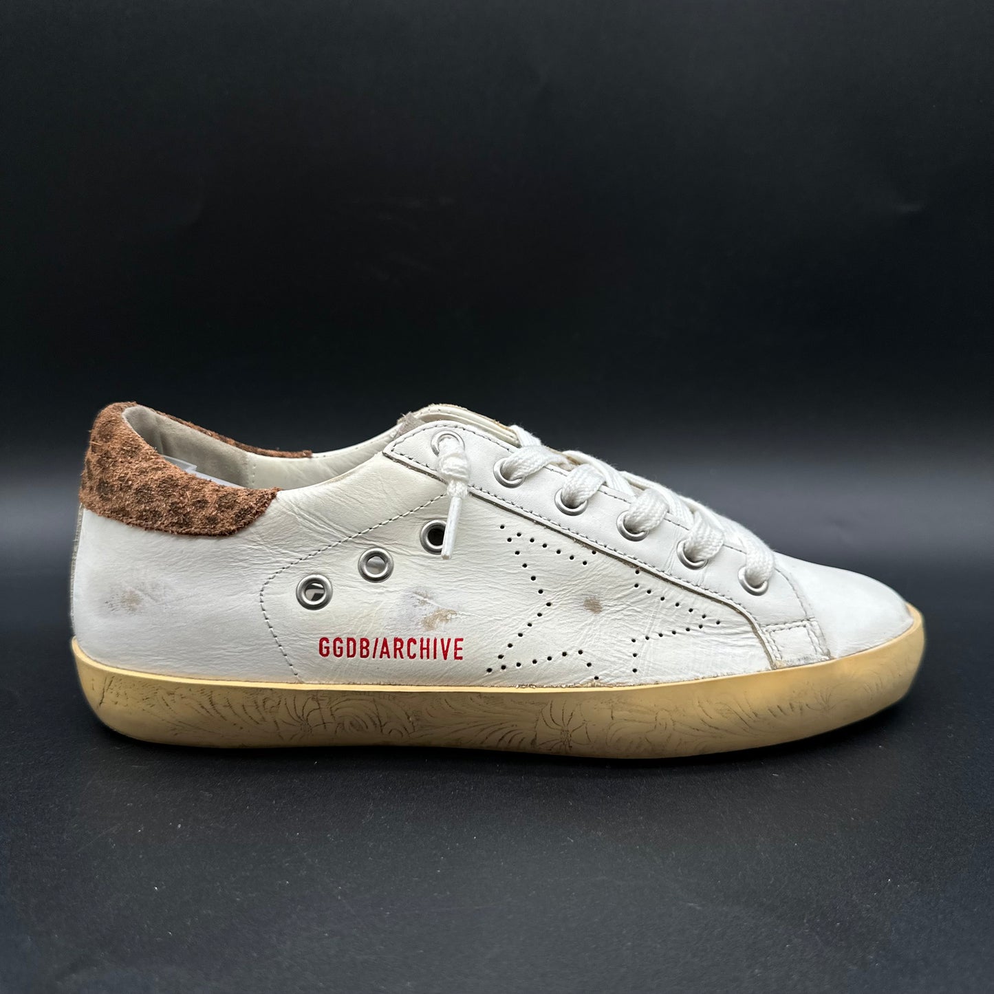 Golden Goose Superstar Archive - Blanc Léopard K45