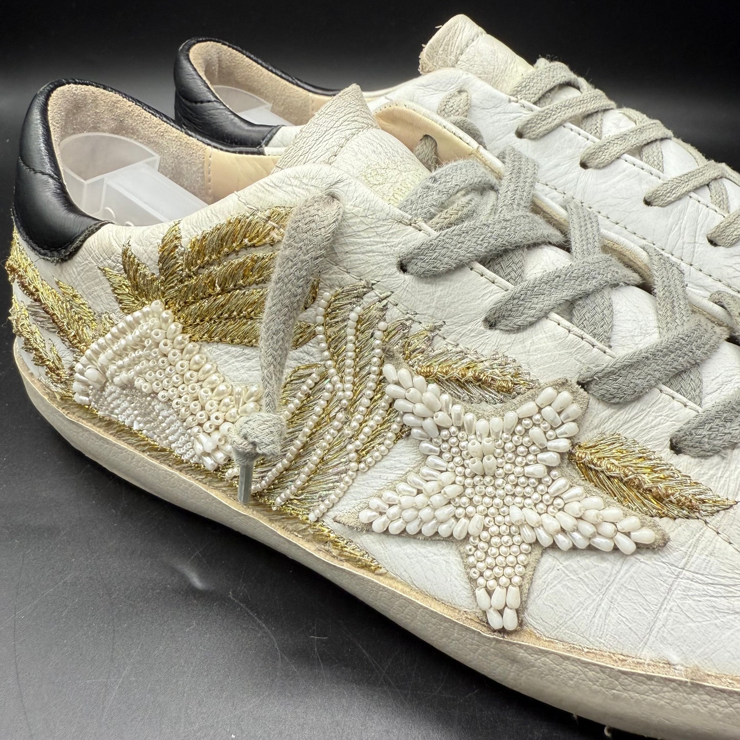 Golden Goose Superstar - Blanc Noir Or (Limited Edition)