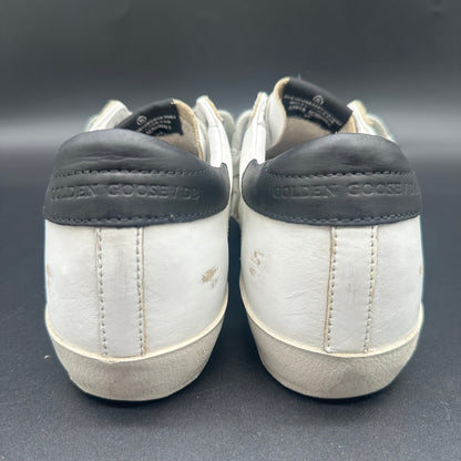Golden Goose Superstar - Blanc Noir Paillettes C1290