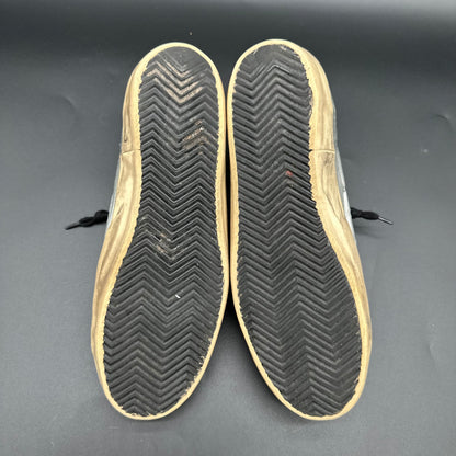 Golden Goose Superstar - Argent Noir C1448