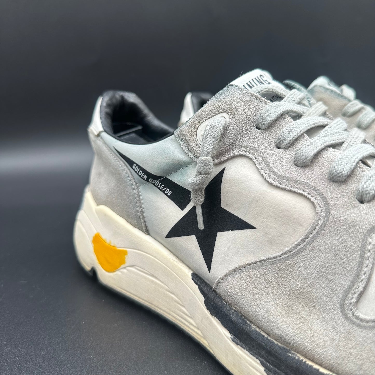 Golden Goose Running - Gris Beige Noir C1303