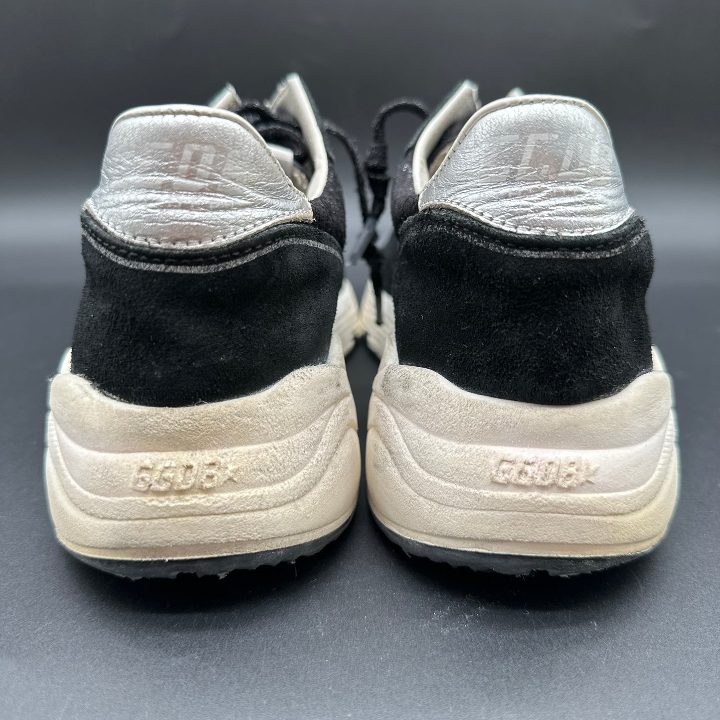 Golden Goose Running - Noir Argent Or K50