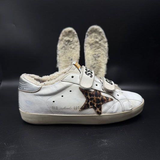 Golden Goose Old School - Leopard Moumoute