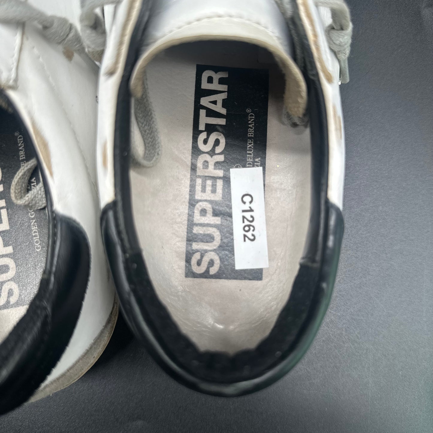 Golden Goose Superstar - Blanc Beige Noir C1262