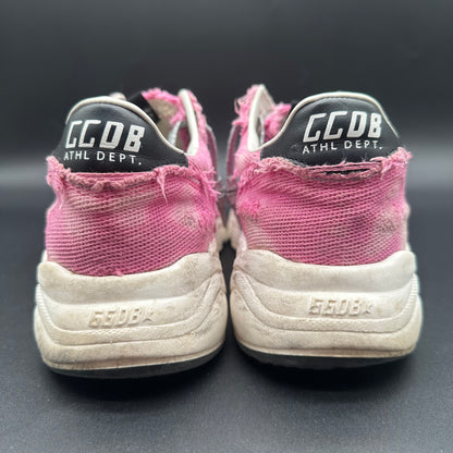 Golden Goose Running - Rose Blanc Léopard C1220