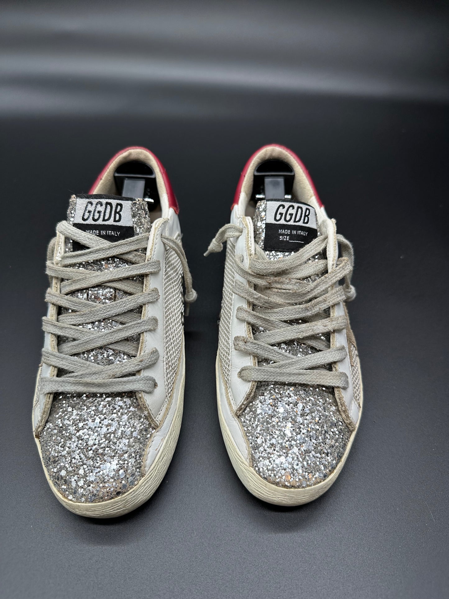 Golden Goose Superstar - Blanc/Paillette ◾️