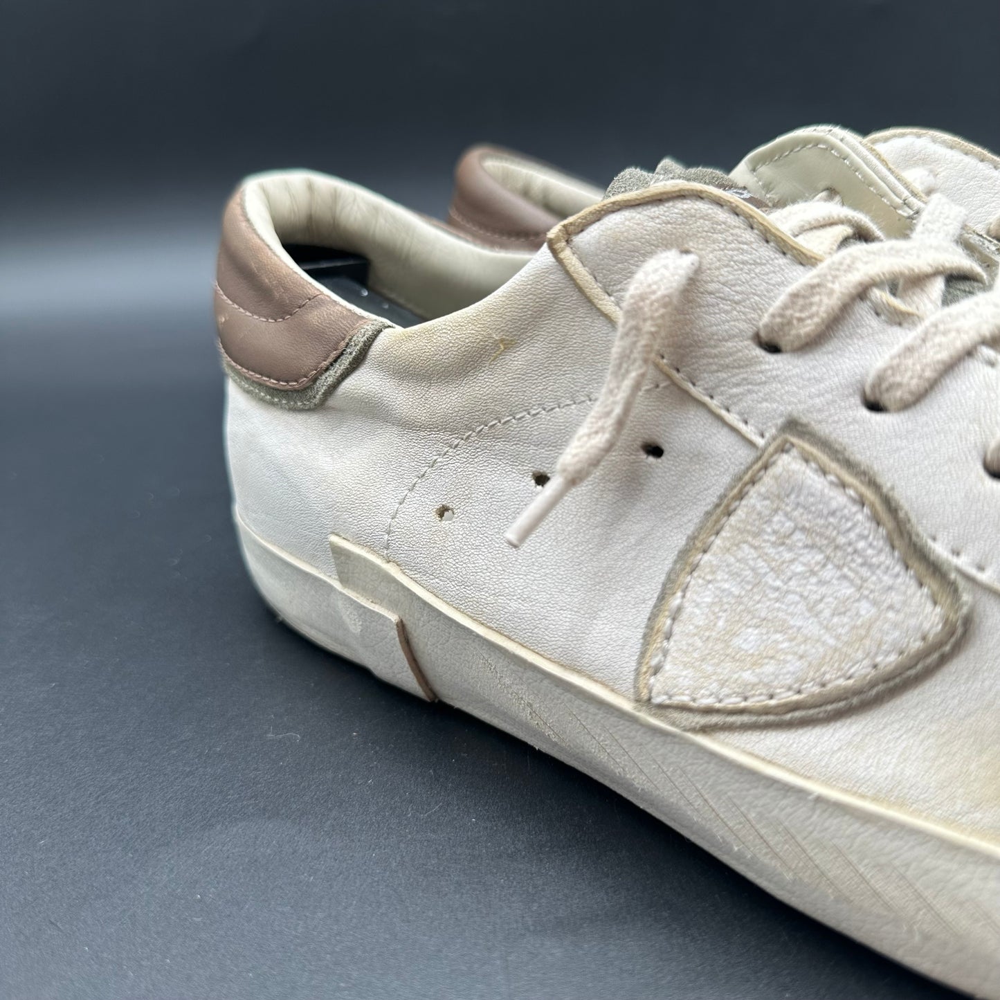Philippe Model - Blanc Beige Marron C1335