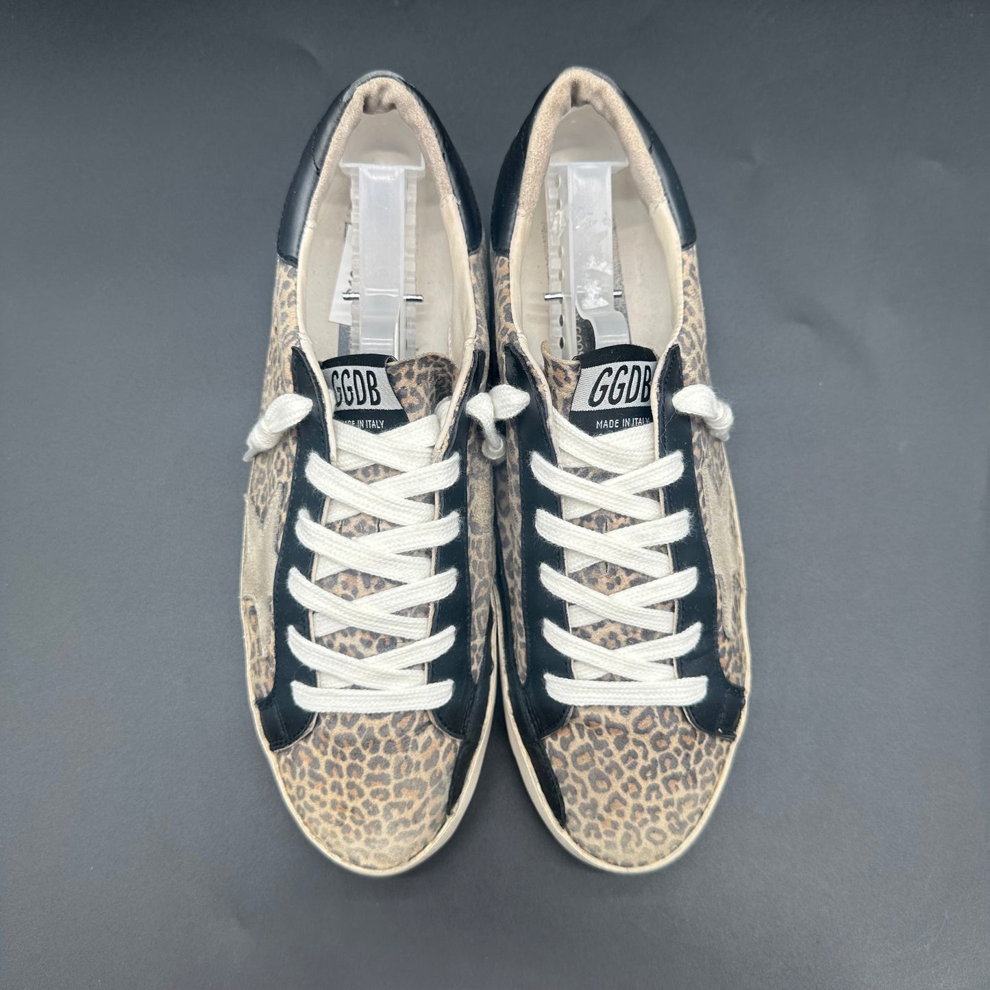 Golden Goose Superstar - Léopard Noir C1365