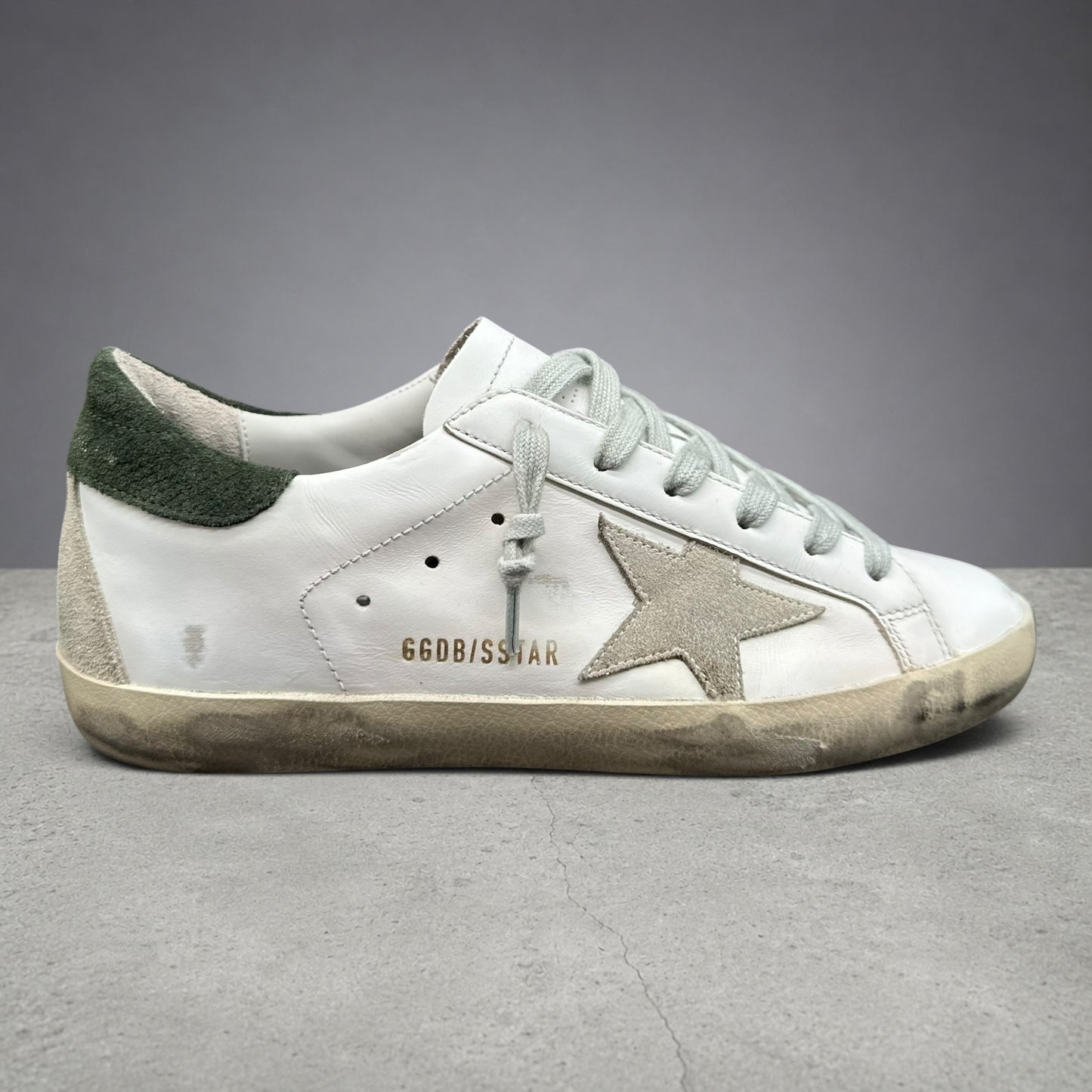 Golden Goose Superstar - Blanc Vert Beige C1313