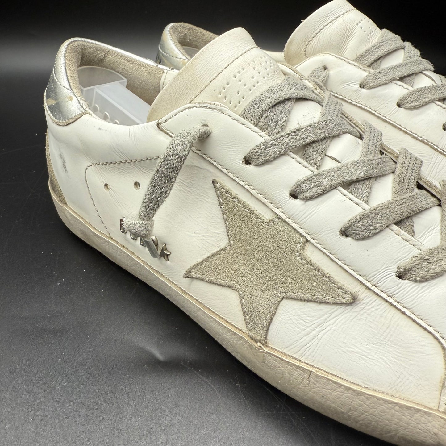 Golden Goose Superstar - Blanc Gris Rose Paillette (Limited Edition)