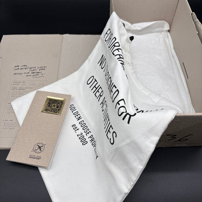 Golden Goose Dad-Star - Kaki Marron K36