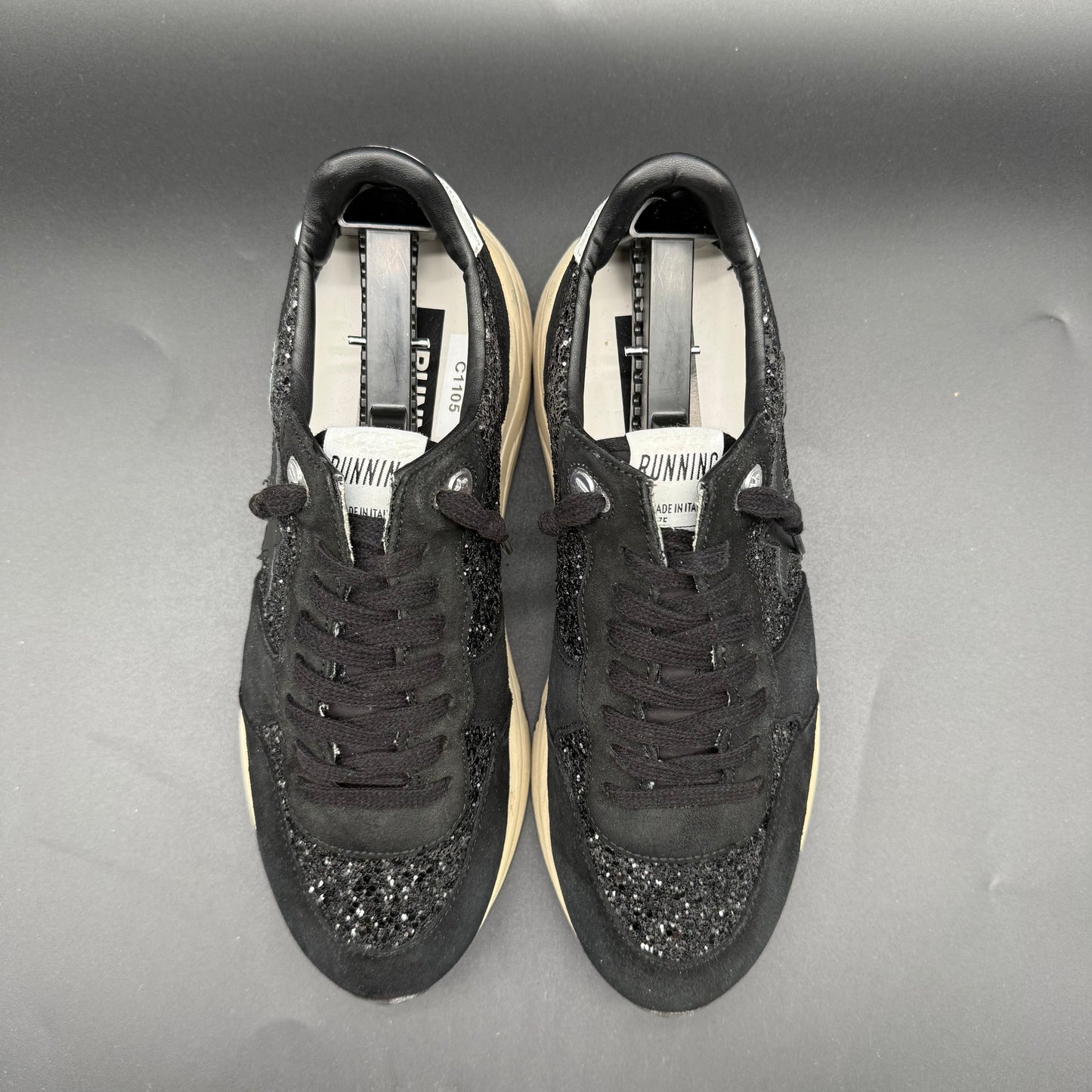 Golden Goose Running - Noir Paillettes C1105