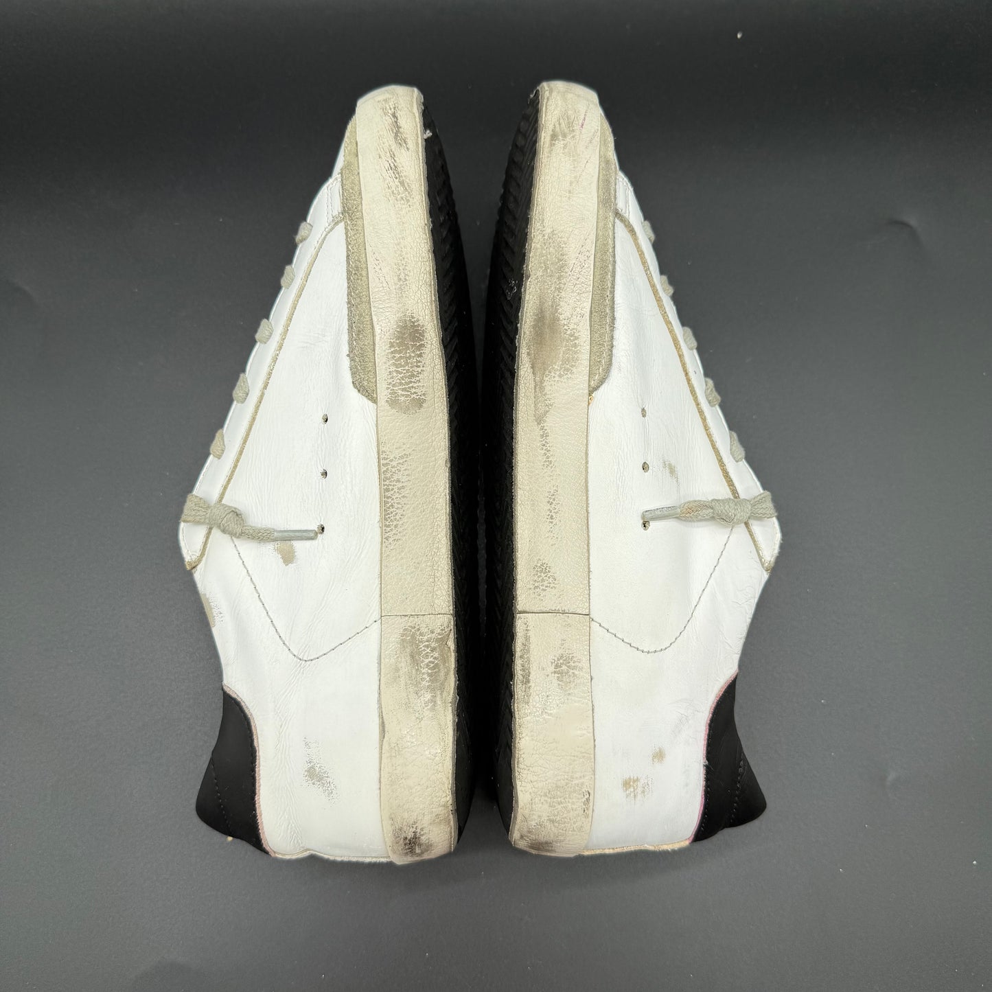 Golden Goose Superstar - Blanc Noir Paillette C1091