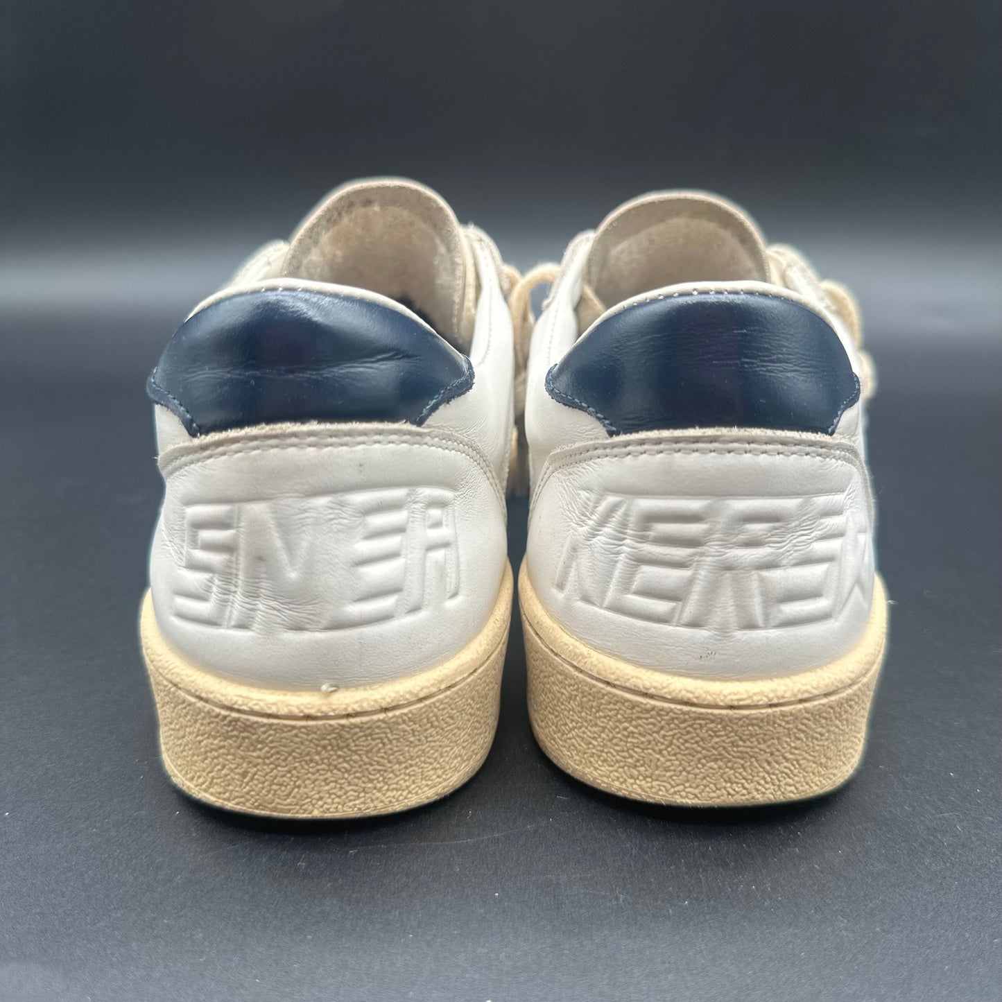 Golden Goose Ballstar - Blanc Bleu Beige C1364