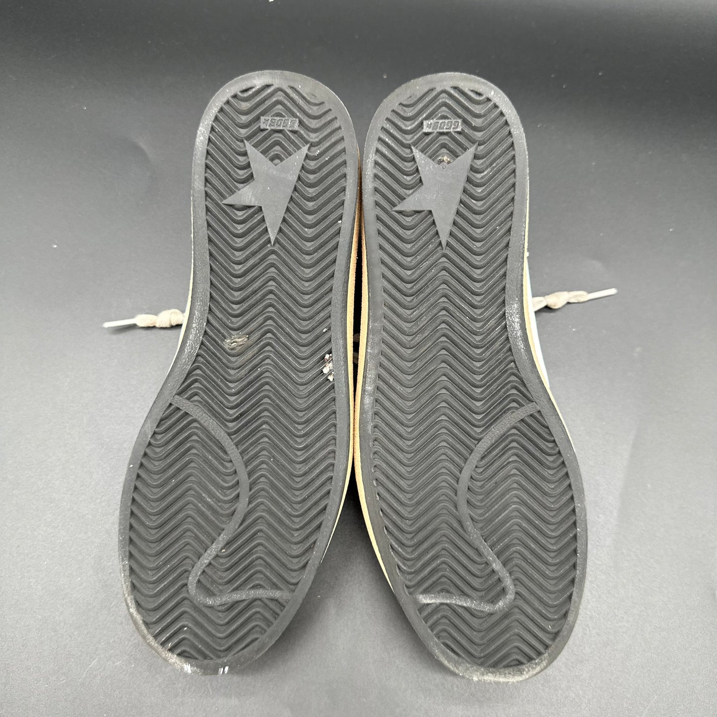 Golden Goose Ballstar - Blanc Argent Paillettes C1353