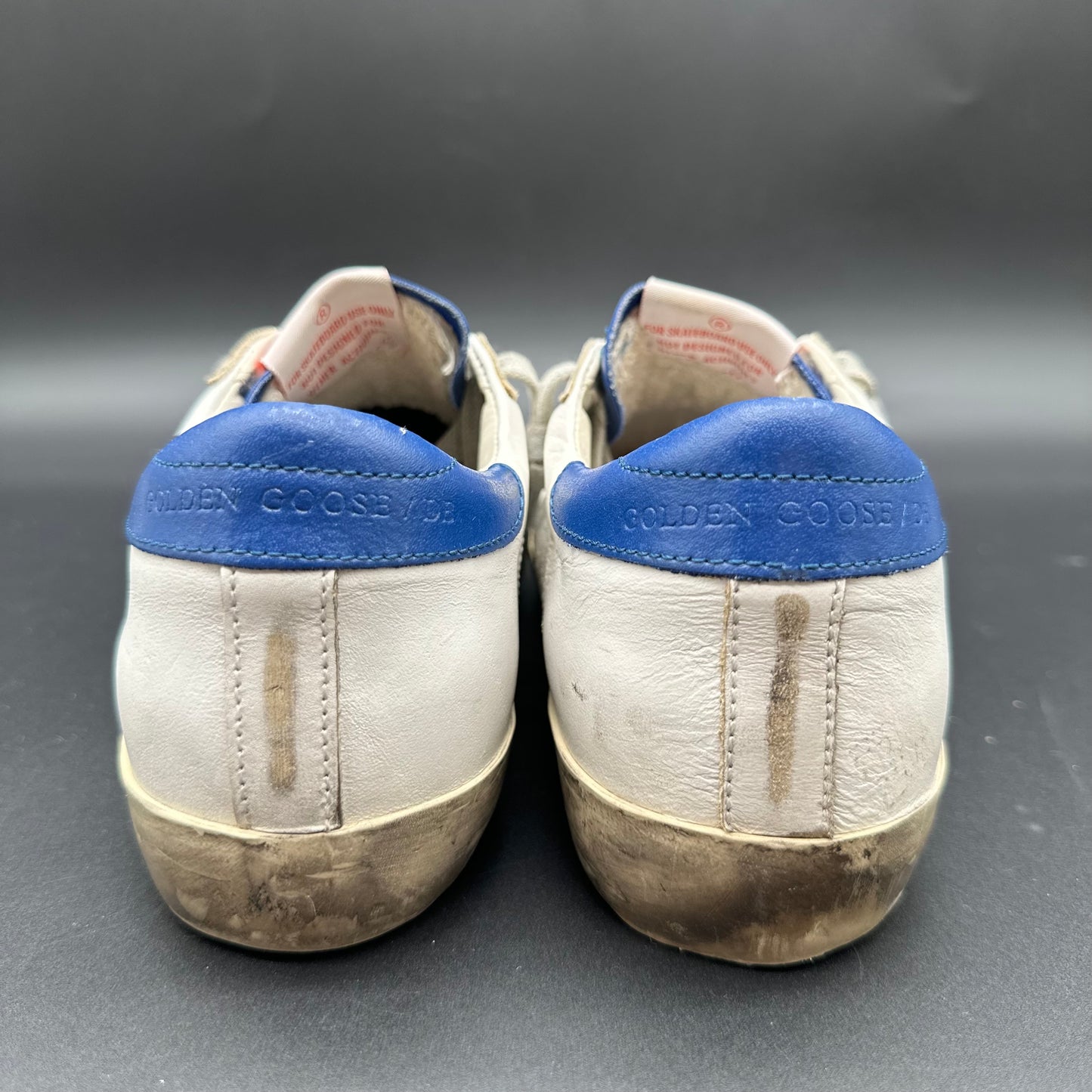 Golden Goose Superstar - Blanc Bleu Noir C1428