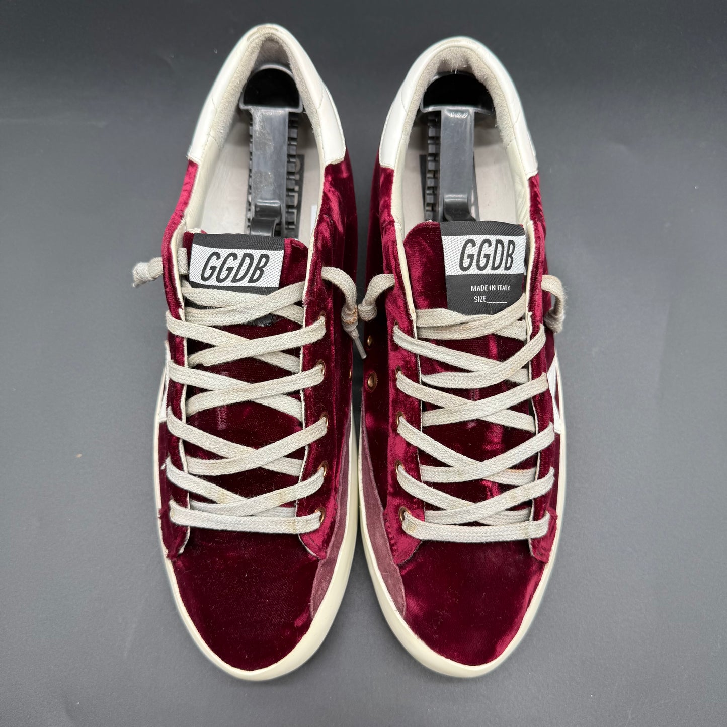Golden Goose Superstar - Bordeaux Blanc J037