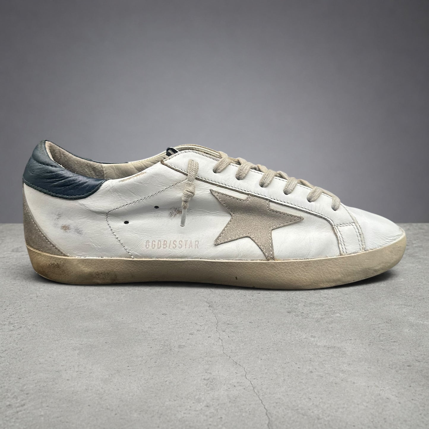 Golden Goose Superstar - Blanc Bleu Zèbre C1253