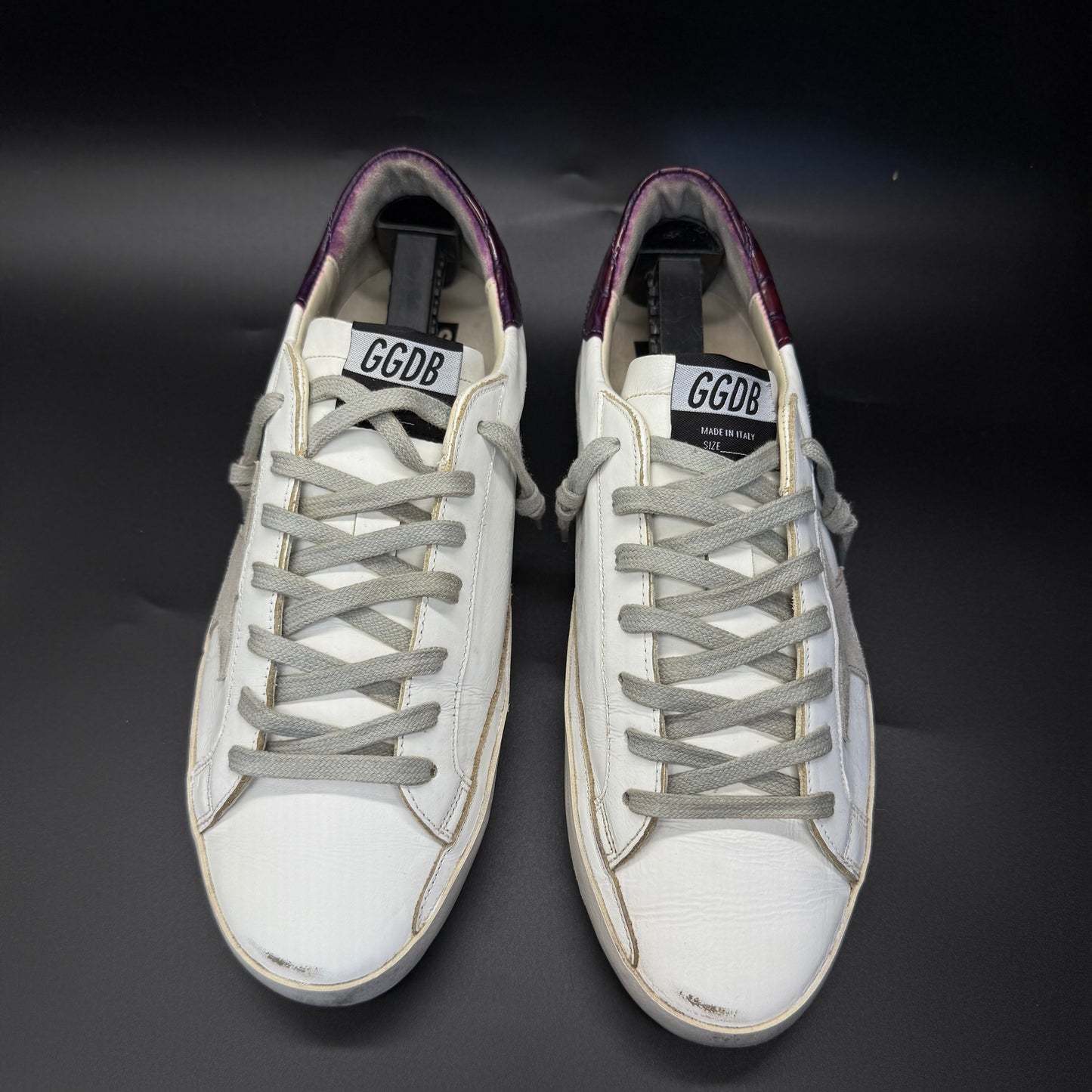 Golden Goose Superstar - Blanc/Violet ◼️