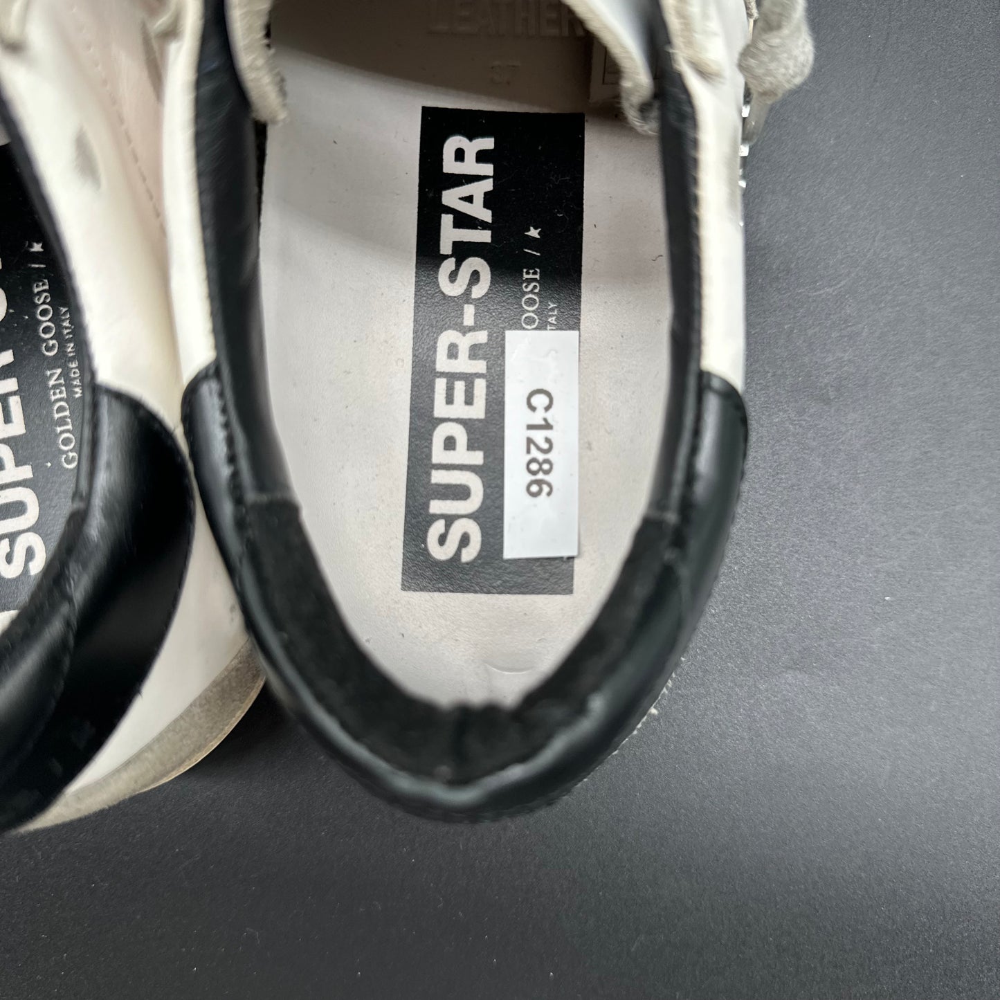 Golden Goose Superstar - Blanc Noir Beige C1286