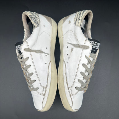Golden Goose Superstar - Blanc Zèbre Léopard J015