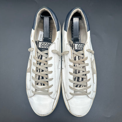 Golden Goose Superstar - Blanc Bleu Zèbre C1253