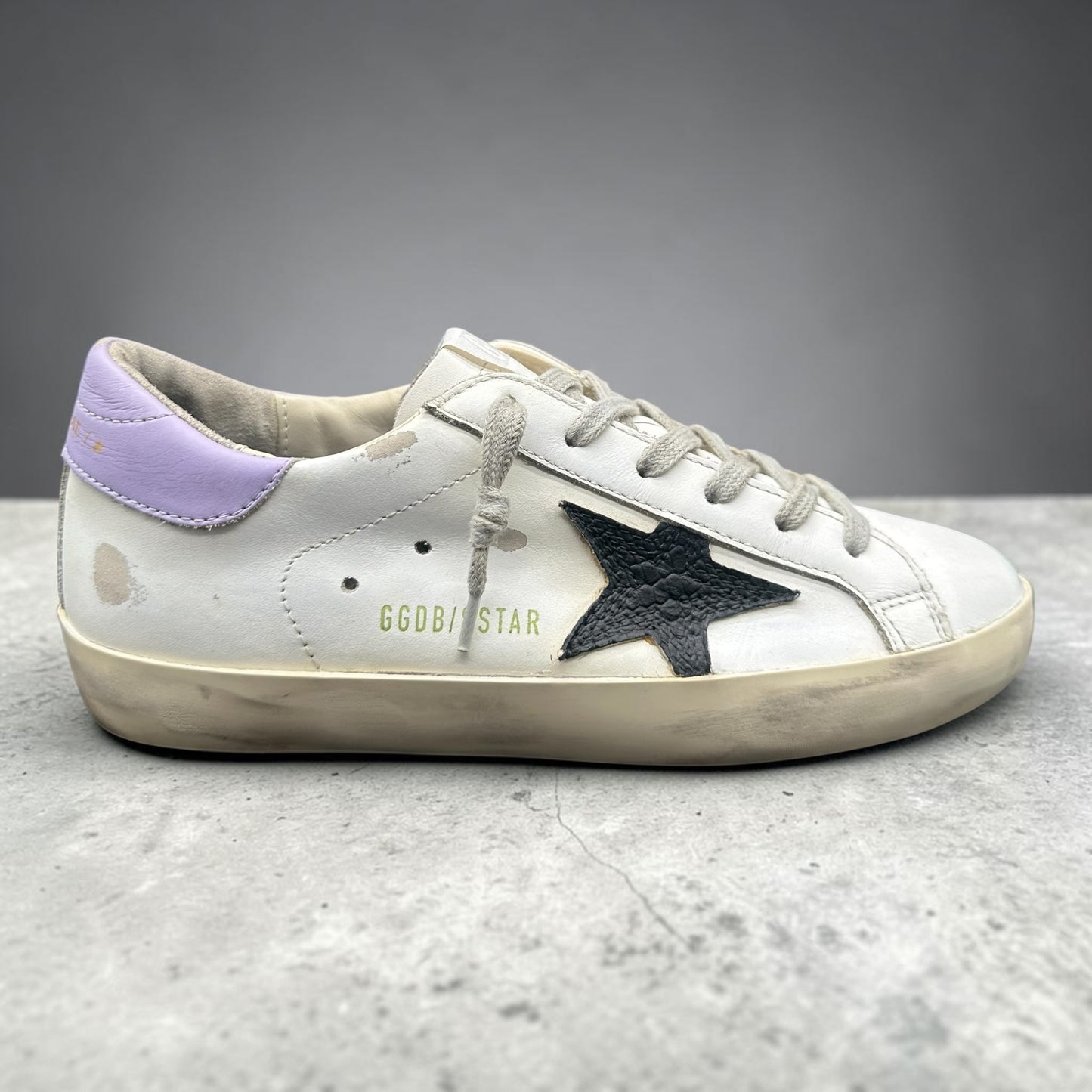 Golden Goose Superstar - Blanc Noir Violet C991