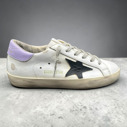 Golden Goose Superstar - Blanc Noir Violet C991