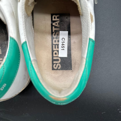 Golden Goose Superstar - Blanc Beige Vert C1451