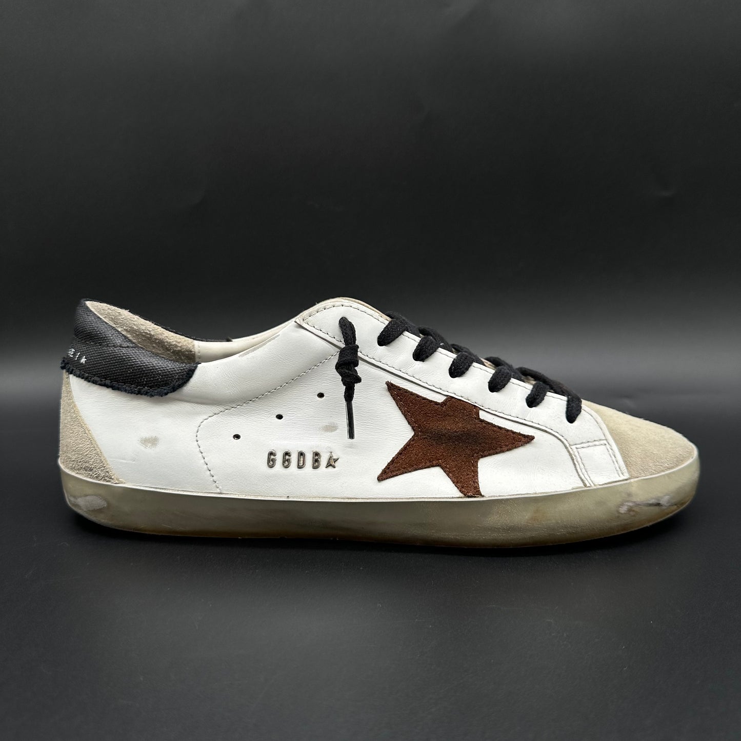 Golden Goose Superstar - Blanc Noir Marron C1312