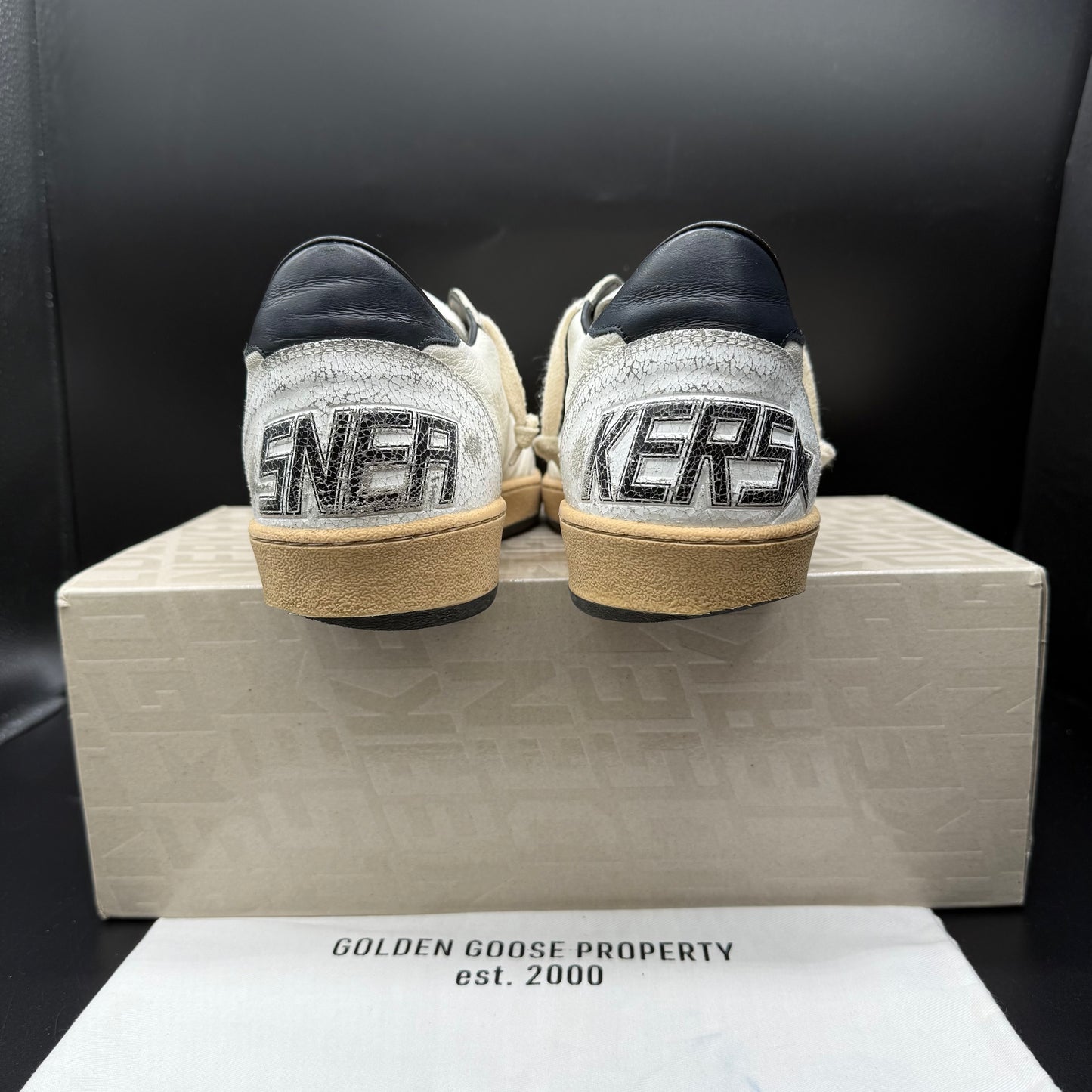 Golden Goose Ballstar - Blanc Noir