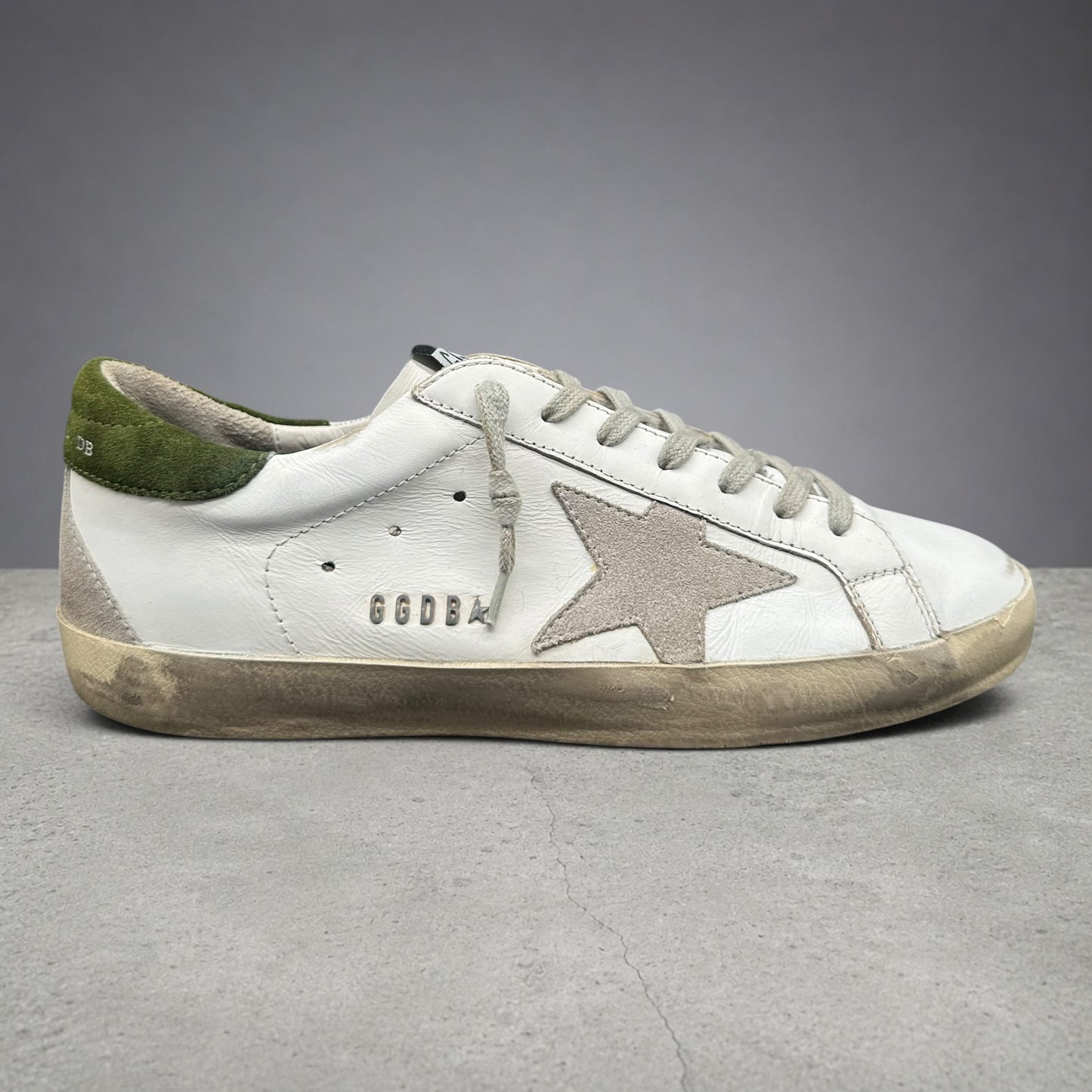 Golden Goose Superstar - Blanc Vert Beige C1281