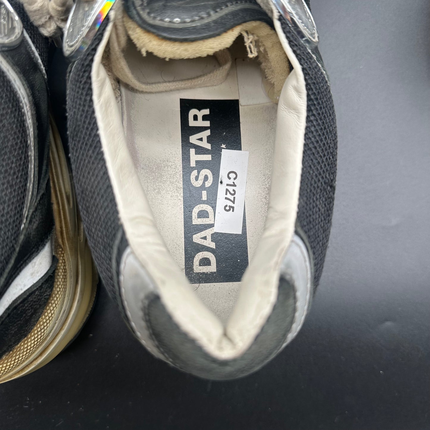 Golden Goose Dad-Star - Noir Beige C1275