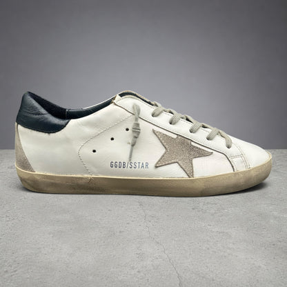Golden Goose Superstar - Blanc Bleu Beige C1377