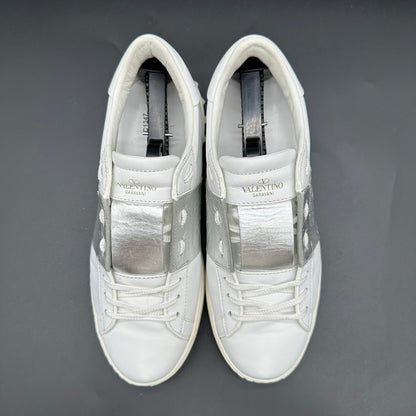 Valentino Open - Blanc Argent C1347