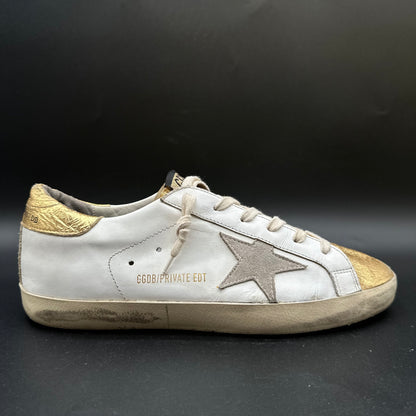 Golden Goose Superstar - Blanc Beige Or K48