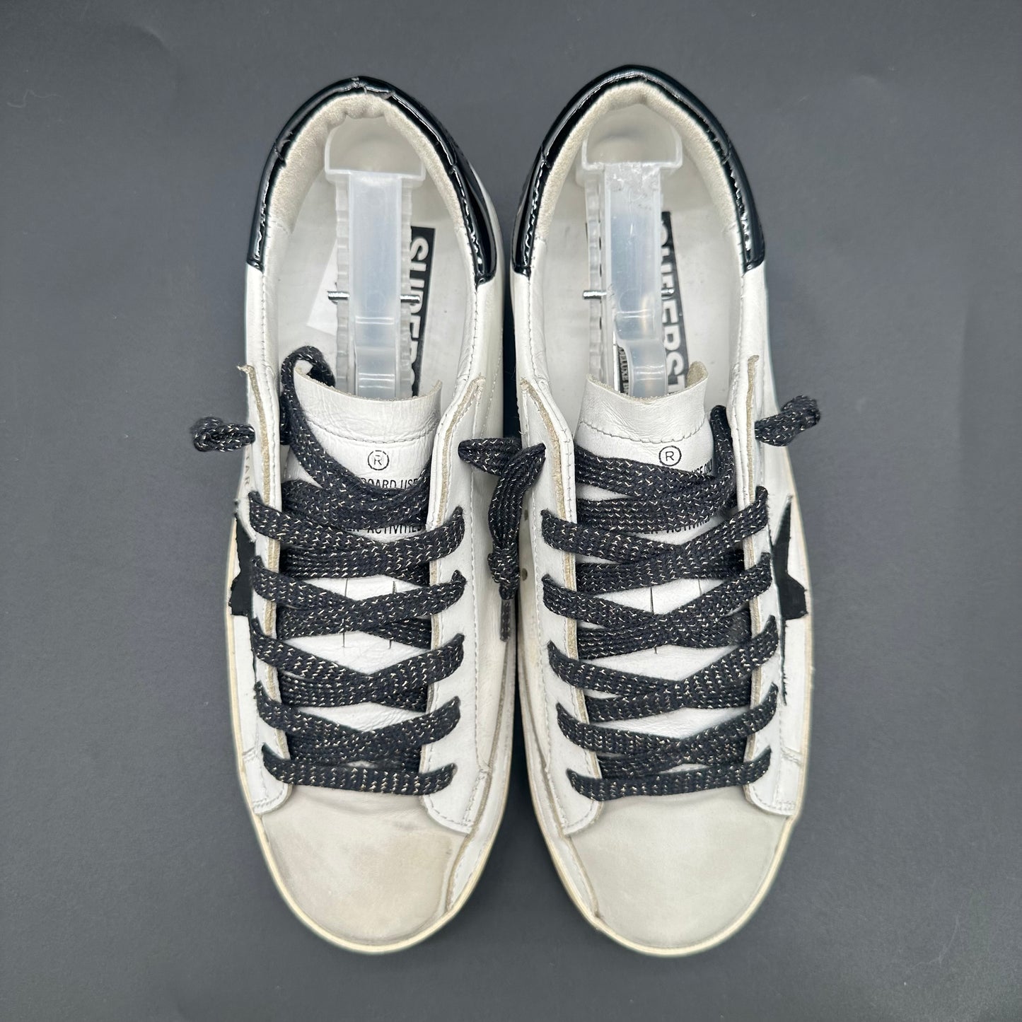 Golden Goose Superstar - Blanc Noir C1238