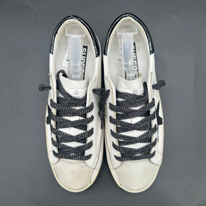 Golden Goose Superstar - Blanc Noir C1238
