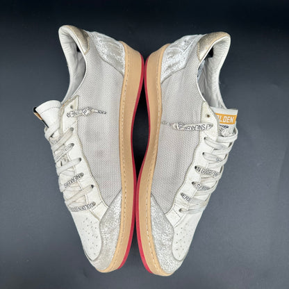 Golden Goose Ballstar - Blanc Beige Rouge C1319