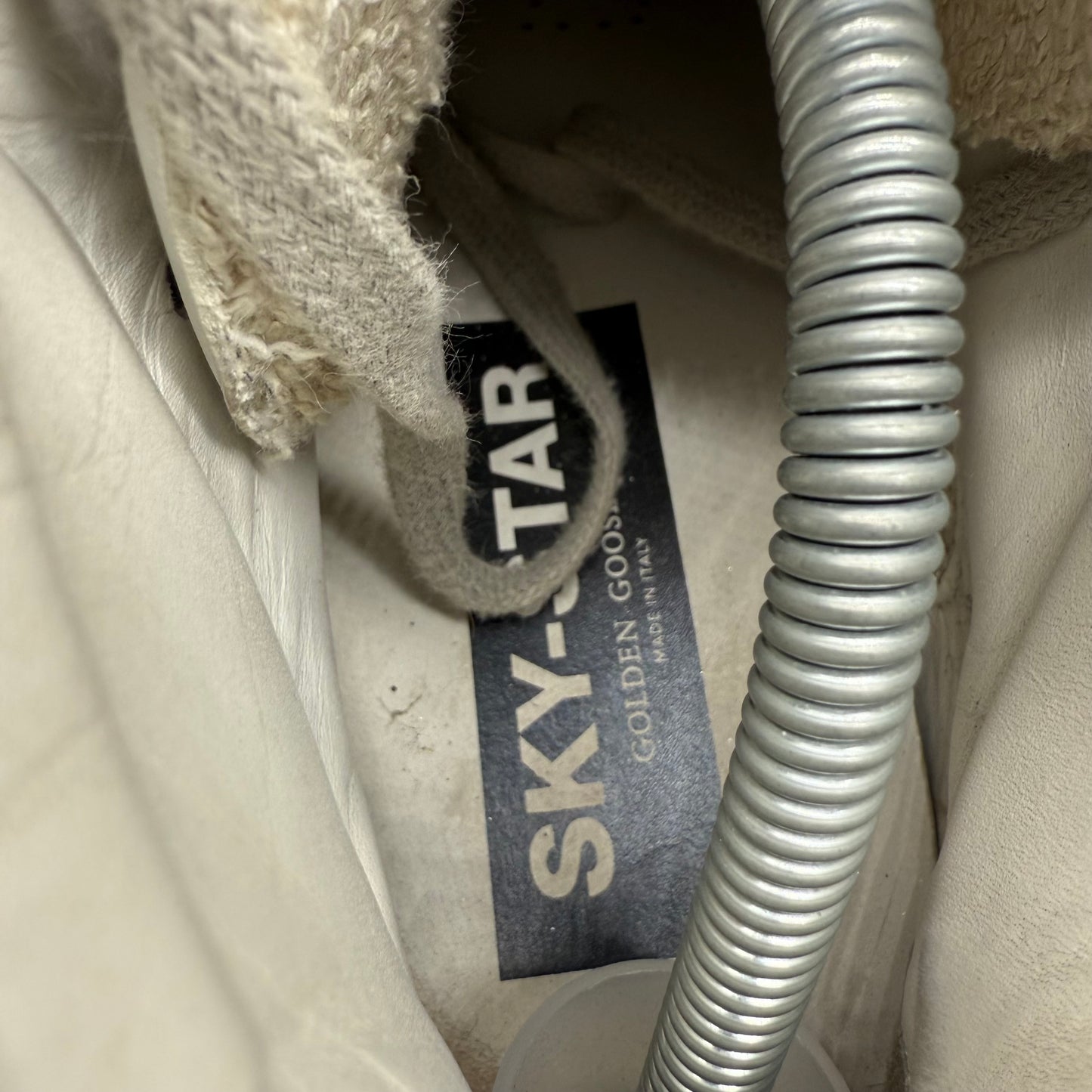 Golden Goose Sky-Star - Blanc Noir