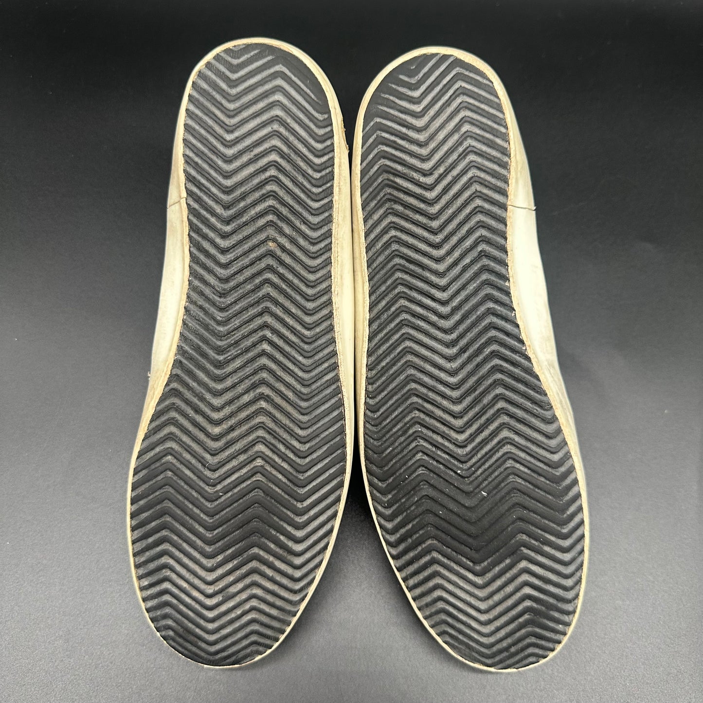 Golden Goose Old-School - Blanc Noir Léopard Paillettes C1195
