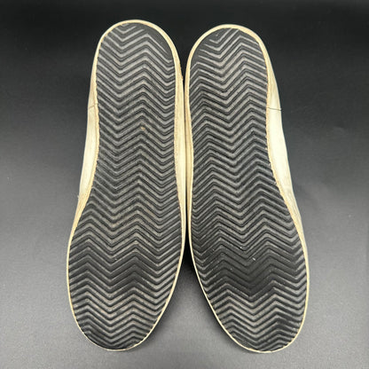 Golden Goose Old-School - Blanc Noir Léopard Paillettes C1195