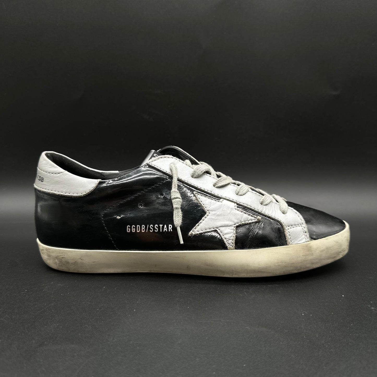Golden Goose Superstar - Noir Argent K51