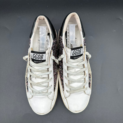 Golden Goose Superstar - Noir Beige Paillettes C1240