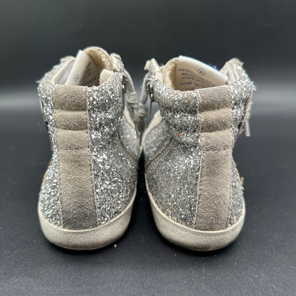 Golden Goose Slide - Paillettes Beige J008