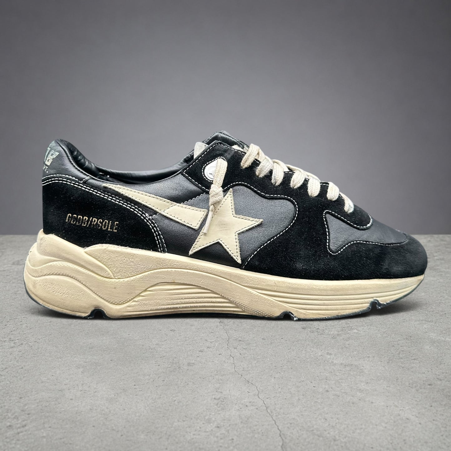 Golden Goose Running - Noir Beige C1184