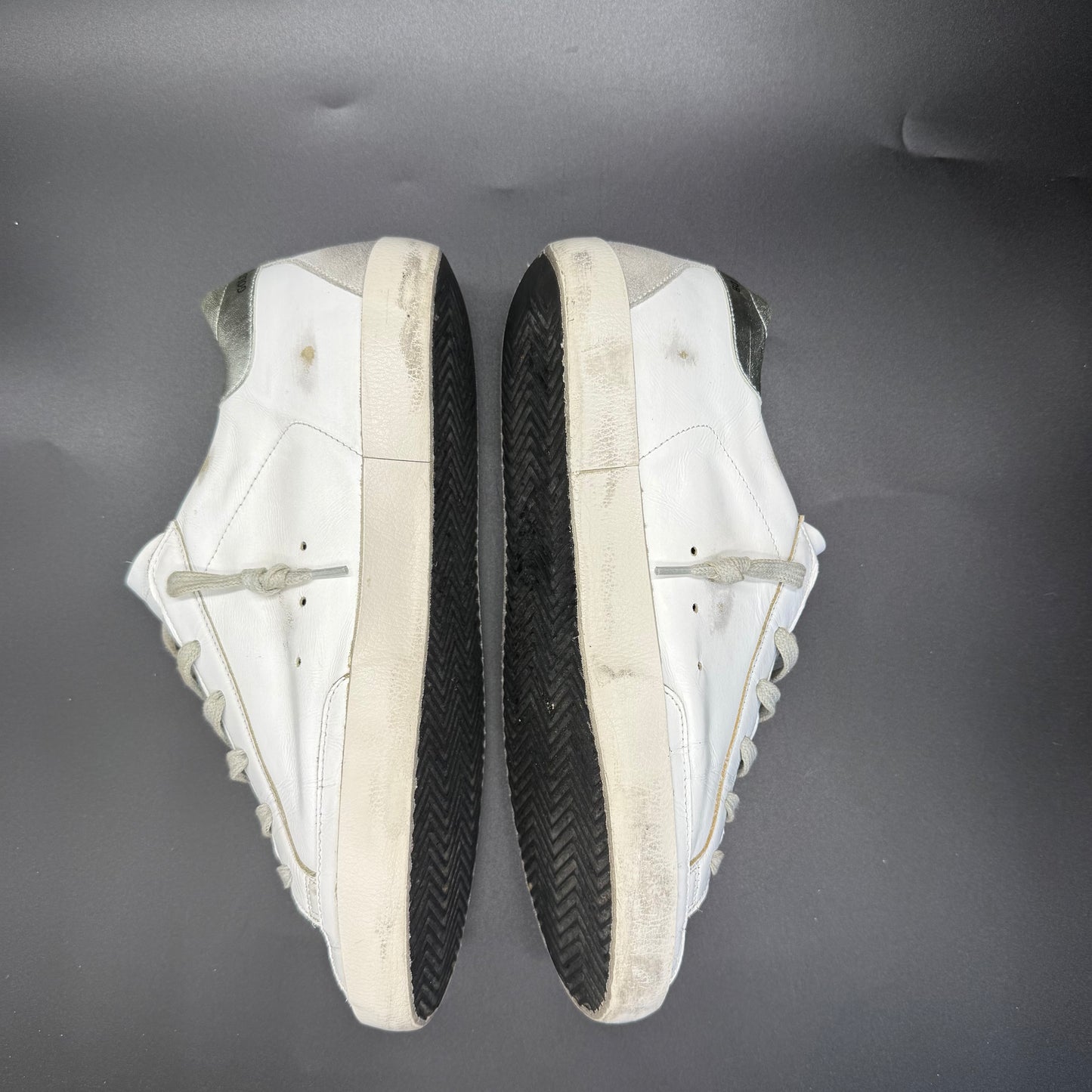 Golden Goose Superstar - Blanc/Argent ◼️